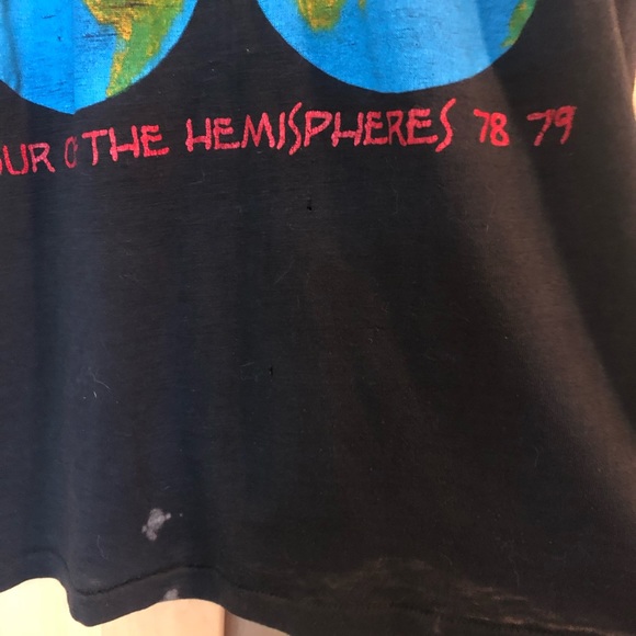 Vintage 70s Rush Band Tour Shirt - Picture 8 of 8